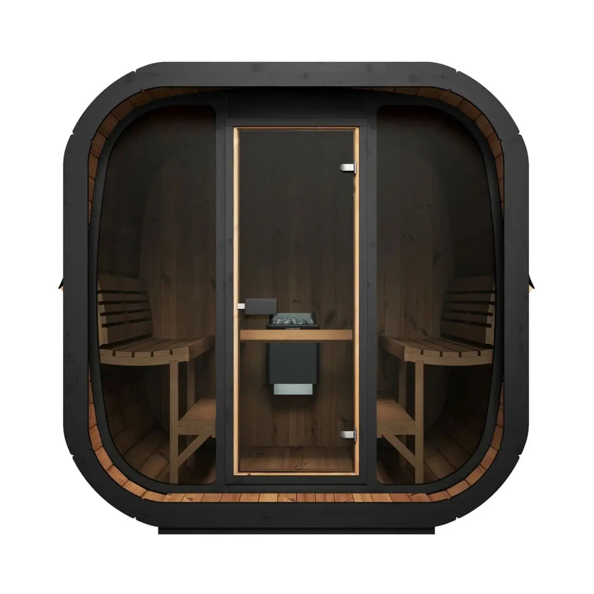 SaunaLife Cube-Series Model CL7G Outdoor Sauna | AQVINA World