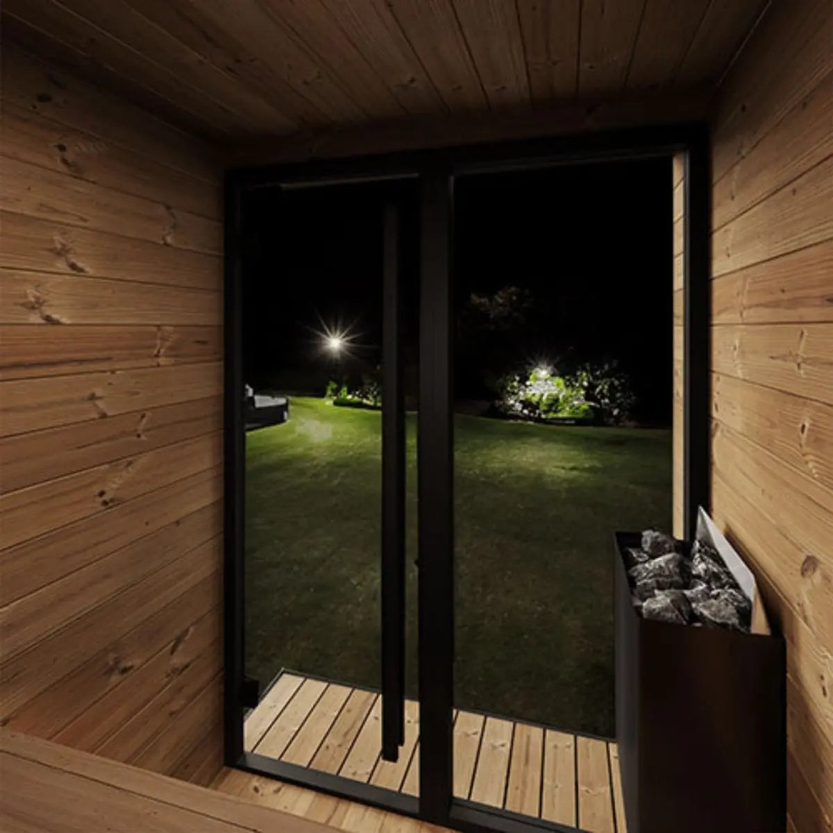 SaunaLife GL4 Outdoor Sauna Kit | AQVINA World