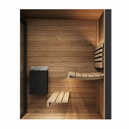 SaunaLife GL4 Outdoor Sauna Kit | AQVINA World