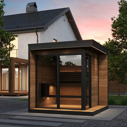 SaunaLife GL6 Outdoor Sauna Kit | AQVINA World