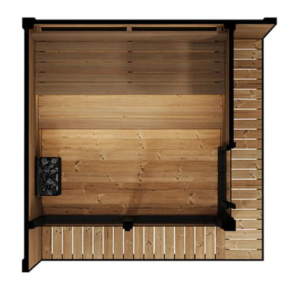 SaunaLife GL6 Outdoor Sauna Kit | AQVINA World
