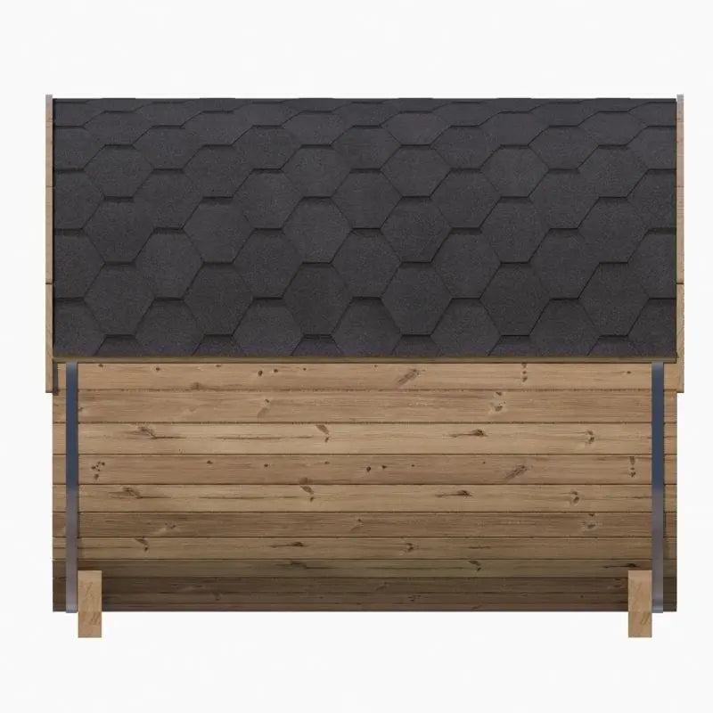SaunaLife Model E8W 6-Person Outdoor Barrel Sauna | AQVINA World