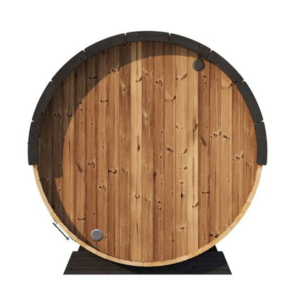 SaunaLife Model EE8G 6-Person Outdoor Barrel Sauna | AQVINA World