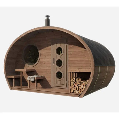 SaunaLife Model G11 Outdoor Home Sauna | AQVINA World
