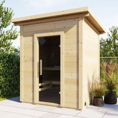 SaunaLife Model G2 Outdoor Home Sauna Kit | AQVINA World