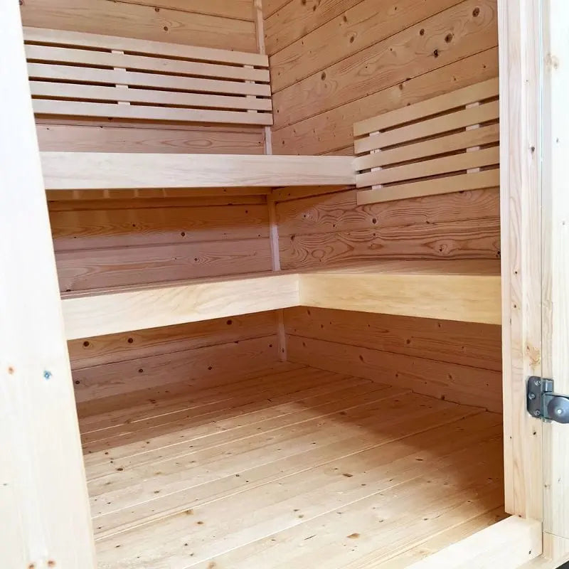 SaunaLife Model G2 Outdoor Home Sauna Kit | AQVINA World