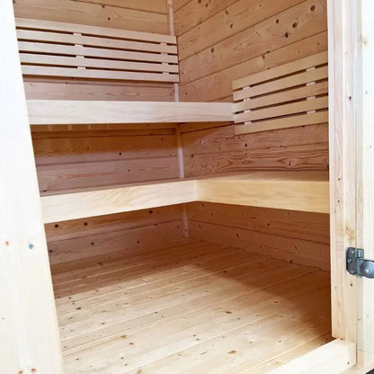 SaunaLife Model G2 Outdoor Home Sauna Kit | AQVINA World
