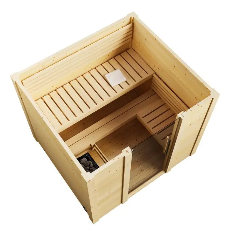 SaunaLife Model G2 Outdoor Home Sauna Kit | AQVINA World