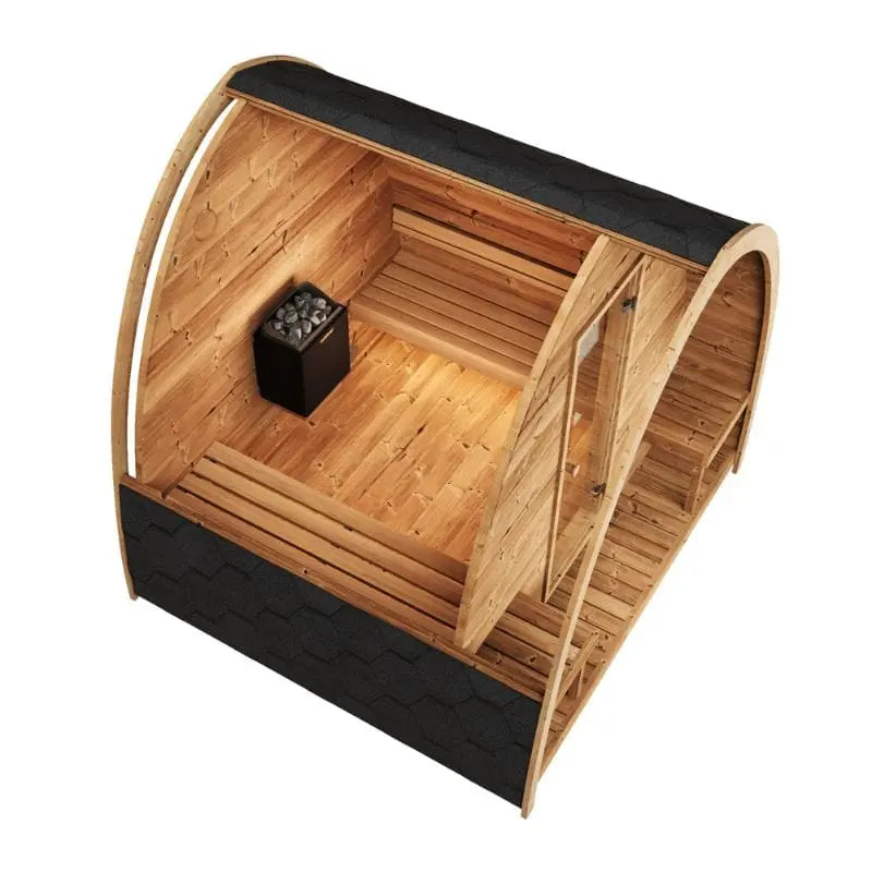 SaunaLife Model G3 Outdoor Home Sauna | AQVINA World