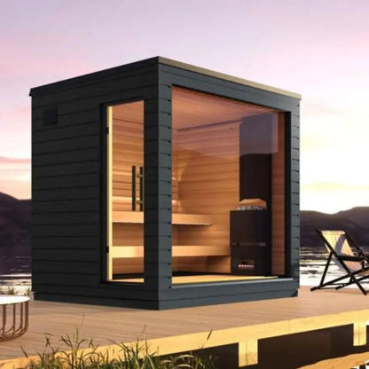 SaunaLife Model G6 Outdoor Home Sauna | AQVINA World