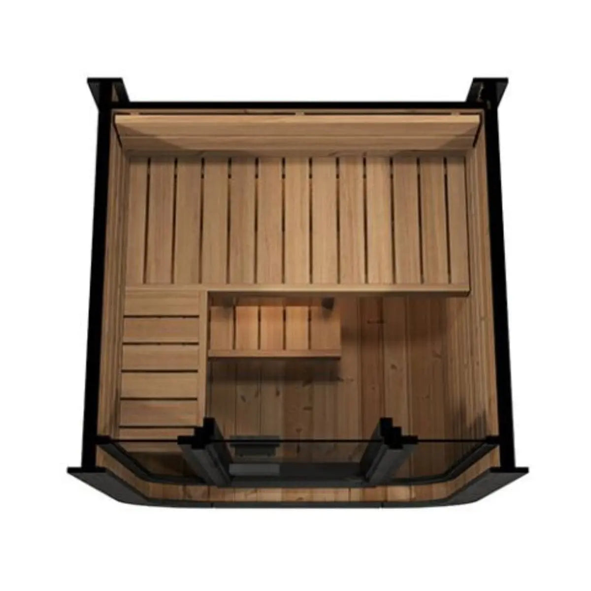 SaunaLife Cube-Series Model CL3G Outdoor Sauna | AQVINA World