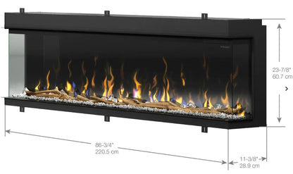 Dimplex 88" IgniteXL Bold Linear Electric Fireplace - 4 Configurations - Built-In
