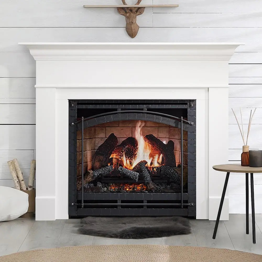 SimpliFire Built-In Electric Fireplace Inception 36-in Chateau Forge SF-36CF