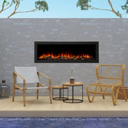SimpliFire Built-In Electric Fireplace 55-in Forum SK123
