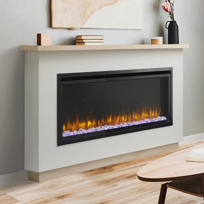 SimpliFire Electric Fireplace Mantel Packages Boyd Ready-to-Finish Build-Out Kit ALLP50