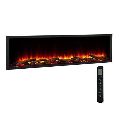 SimpliFire Built-In Electric Fireplace 55-in Scion SF55Scion