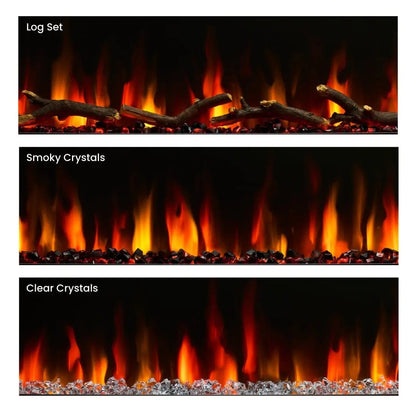 SimpliFire Built-In Electric Fireplace 50-in Allusion Slim LF50