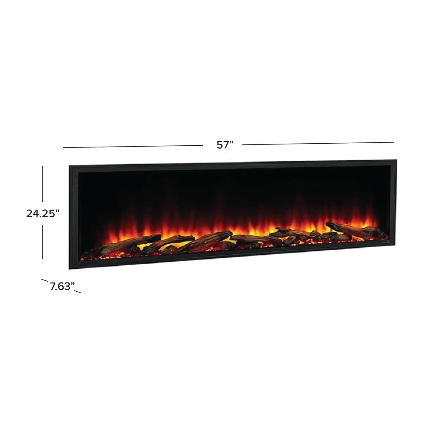 SimpliFire Built-In Electric Fireplace Scion 55-Inch LF055
