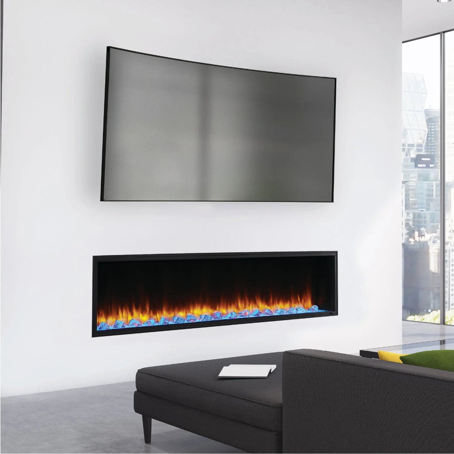 SimpliFire Built-In Electric Fireplace Scion 55-Inch LF055