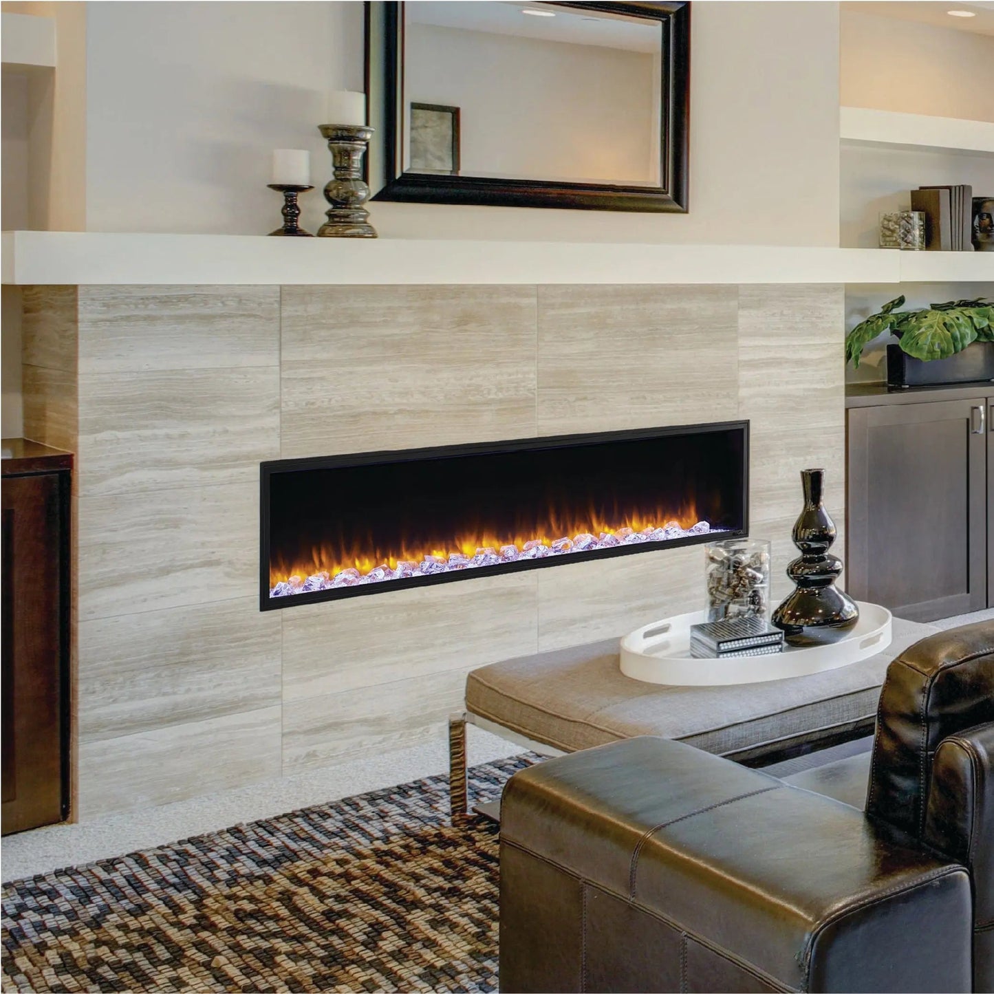 SimpliFire Built-In Electric Fireplace Scion 55-Inch LF055