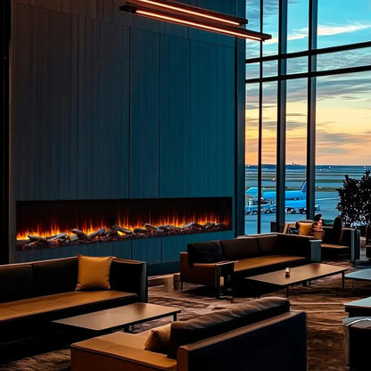 SimpliFire Built-In Electric Fireplace Triton 78-Inch SV78