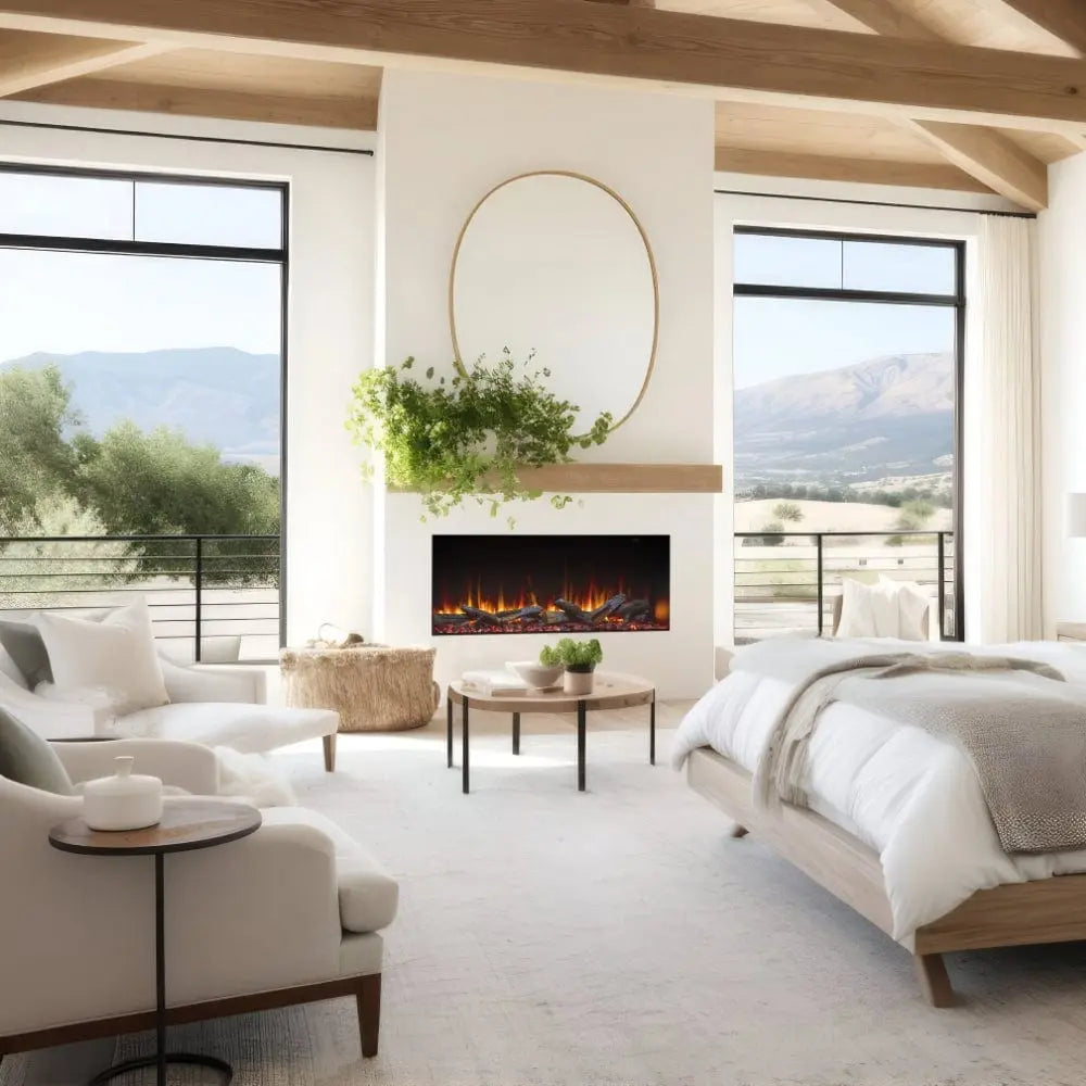 SimpliFire Built-In Electric Fireplace Triton 50-Inch Multi-View SF50MV