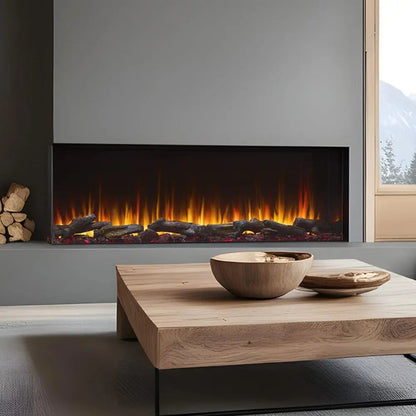 SimpliFire Built-In Electric Fireplace Triton 65-Inch Multi-View SF65MV