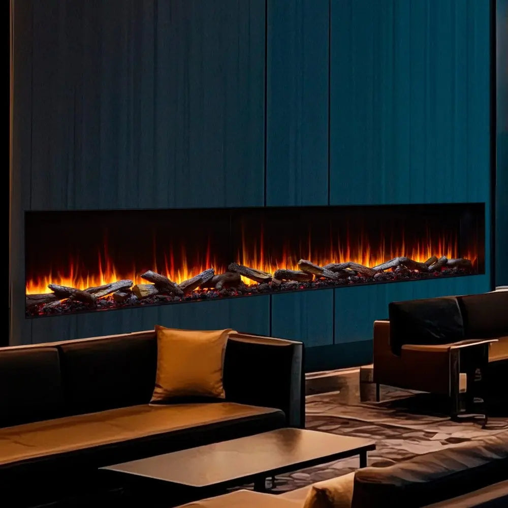 SimpliFire Built-In Electric Fireplace Triton 78-Inch SV78
