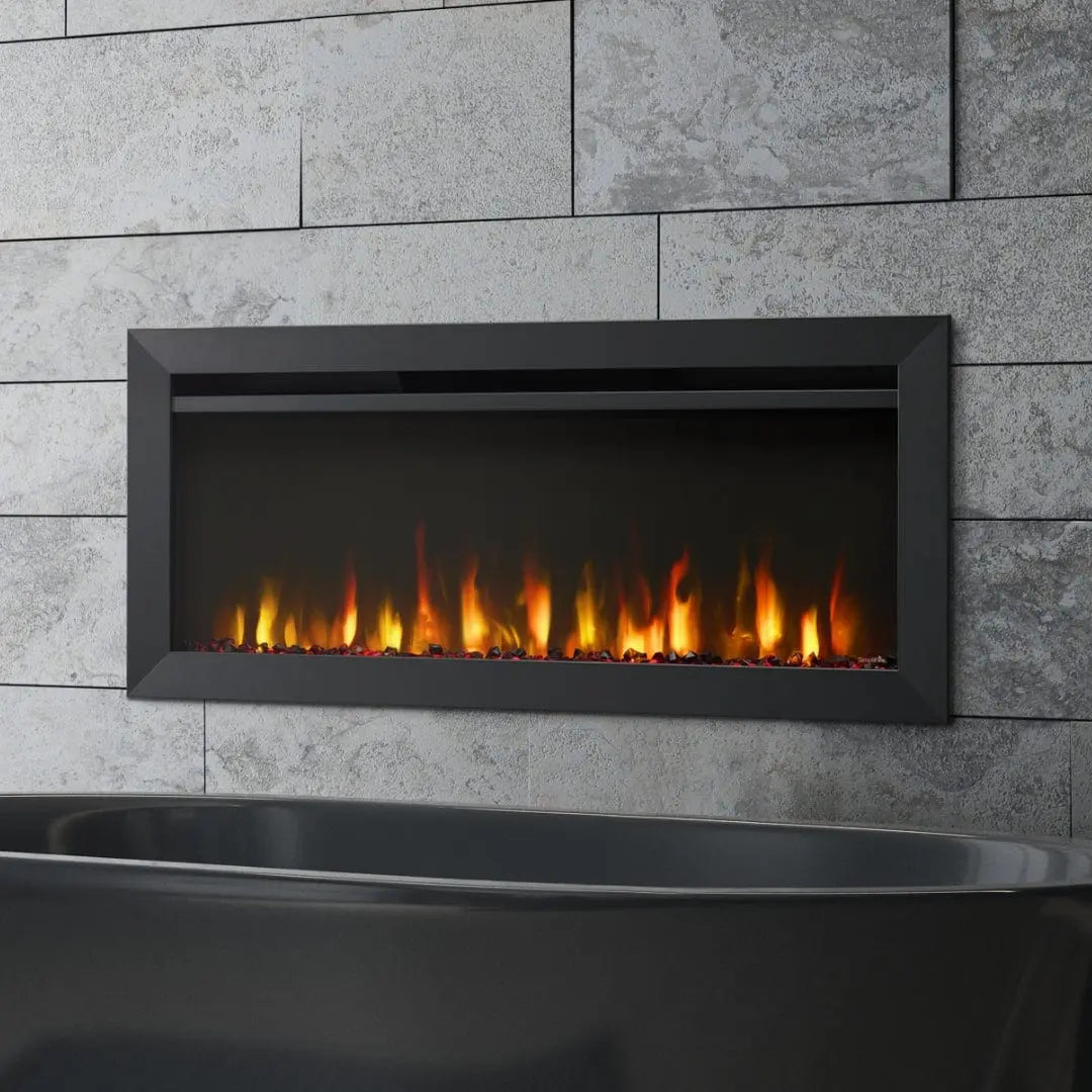 SimpliFire Built-In Electric Fireplace 40-in Allusion Slim LF40