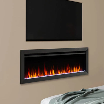SimpliFire Built-In Electric Fireplace 50-in Allusion Slim LF50