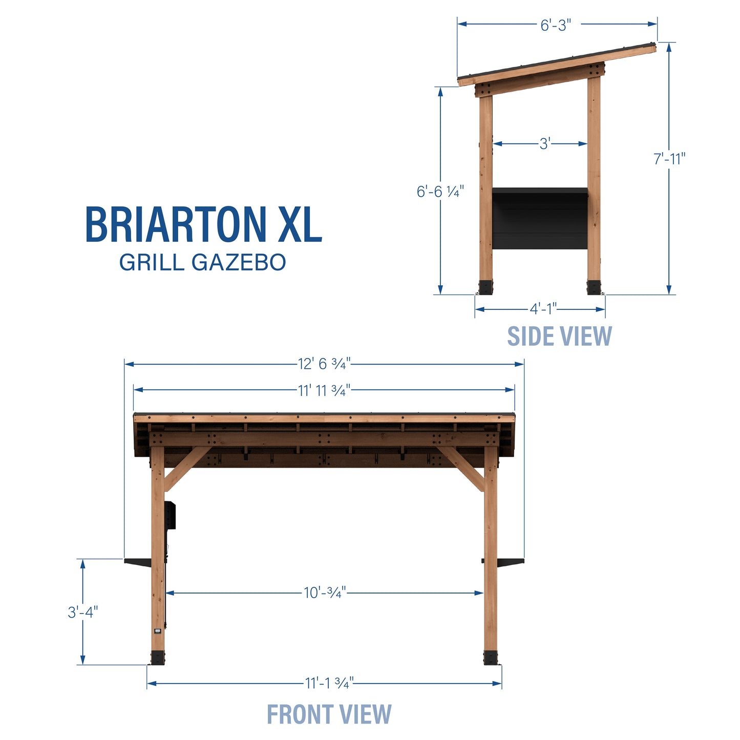 Briarton Grill Gazebo XL