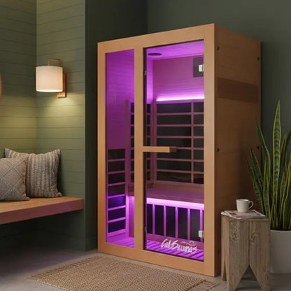 Cal Saunas Solara-2 2 Person Infrared Sauna | AQVINA World