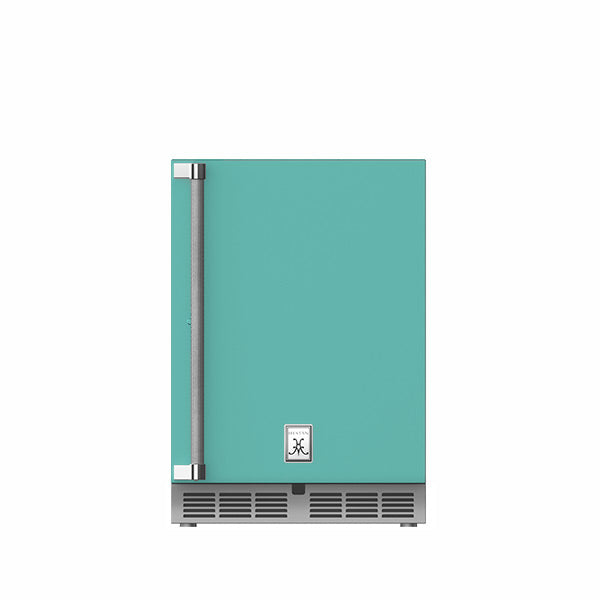 Hestan 24″ Right Hinged With Lock, Outdoor Undercounter Refrigerator (Solid Door) - GRSR24