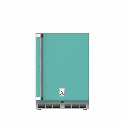 Hestan 24″ Right Hinged With Lock, Outdoor Undercounter Refrigerator (Solid Door) - GRSR24