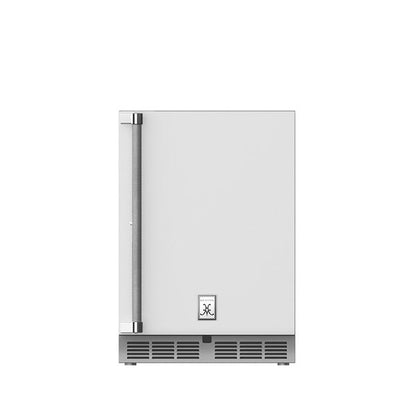 Hestan 24″ Right Hinged With Lock, Outdoor Undercounter Refrigerator (Solid Door) - GRSR24