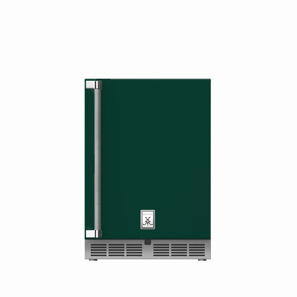 Hestan 24″ Left Hinged With Lock, Outdoor Undercounter Refrigerator (Solid Door) - GRSL24