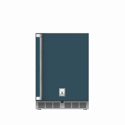 Hestan 24″ Left Hinged With Lock, Outdoor Undercounter Refrigerator (Solid Door) - GRSL24