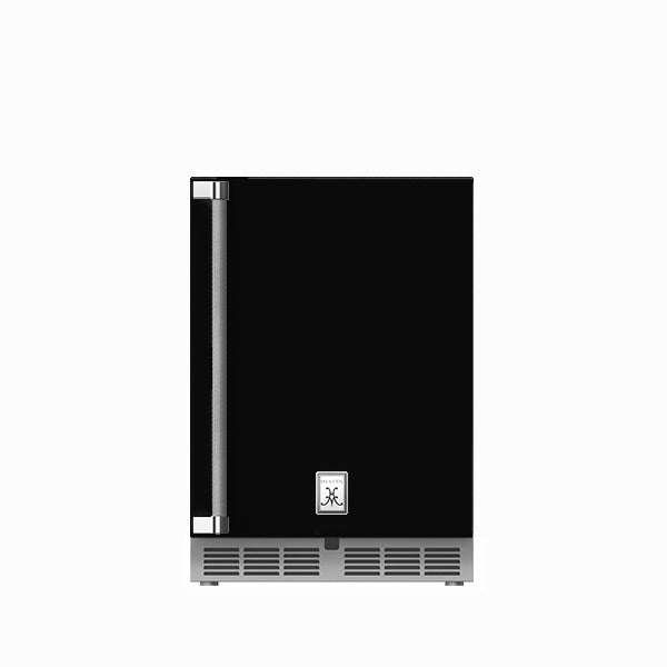 Hestan 24″ Right Hinged With Lock, Outdoor Undercounter Refrigerator (Solid Door) - GRSR24