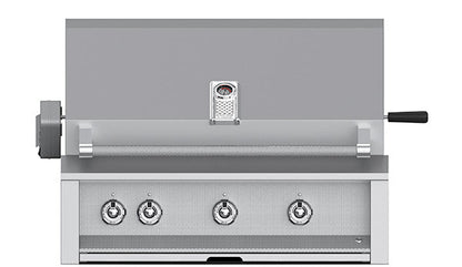 Aspire By Hestan 36" Outdoor Built-In Grill with 3 U-Burner &  Rotisserie - EABR36