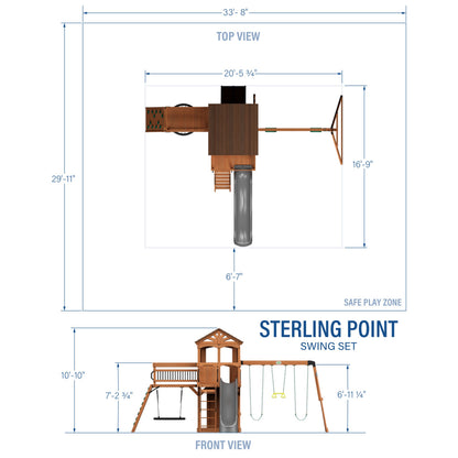 Sterling Point Swing Set