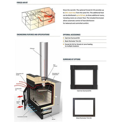 Superior Wood Burning Fireplace 20-Inch WRT3920