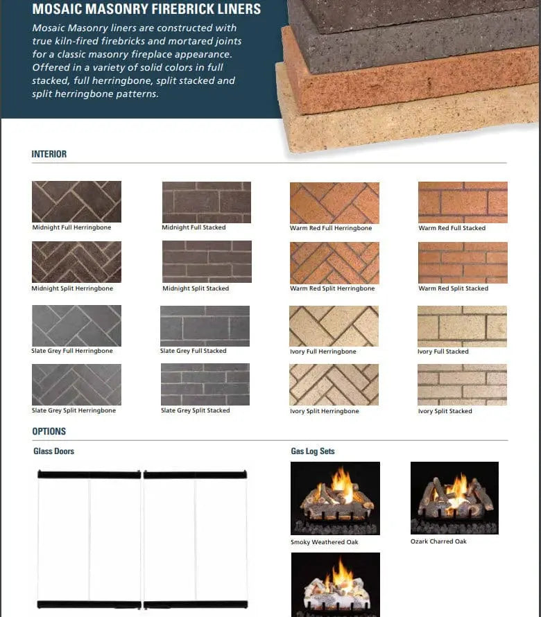 Superior Gas Fireplace VRE6050 50-Inch