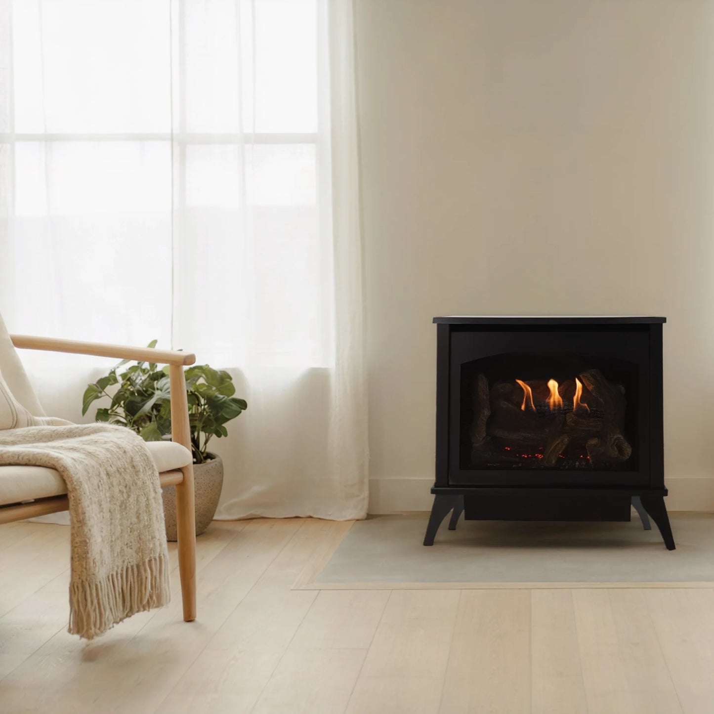 Empire Spirit 21.5" Vent-Free Steel Gas Stove - Small - VFD20MS30
