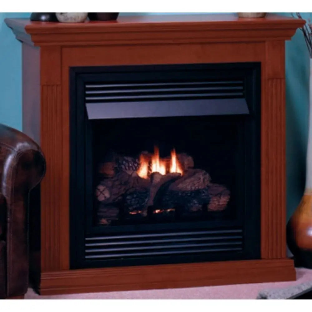 Empire Vail 26" Vent-Free Fireplace &amp; Mantel Combination | VFD26FM