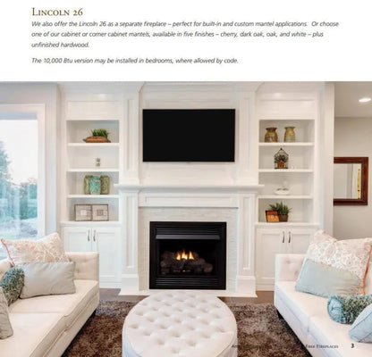 Empire Vail 26" Vent-Free Gas Fireplace | VFD26FP