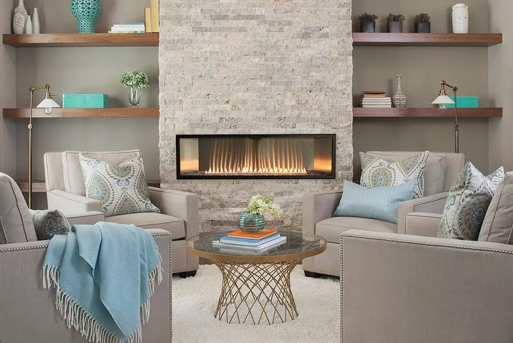 Empire Gas Fireplace Boulevard 60" Vent-Free Remote Control EC8950