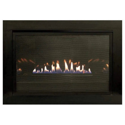 Empire Gas Fireplace Insert 29" Vent-Free Barrier Black LC29VBFB