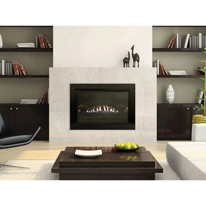 Empire Gas Fireplace Insert 29" Vent-Free Barrier Black LC29VBFB