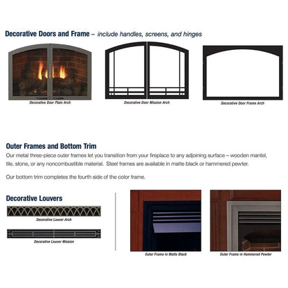Empire Vail Premium 32" Vent-Free Gas Fireplace | VFPA32BP