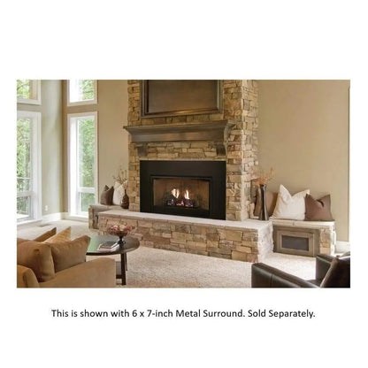 Empire Gas Fireplace Insert 29" Franklin Vent-Free Logs & Brick Liner ECSFPI29